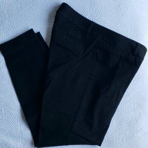 Classic Black Size 2 Crop Pants Banana Republic Sloan Fit